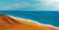 Irtiza Kazmi, 24 x 48 inches, Acrylics on Canvas, Landscape Painting, AC-IRTK-077